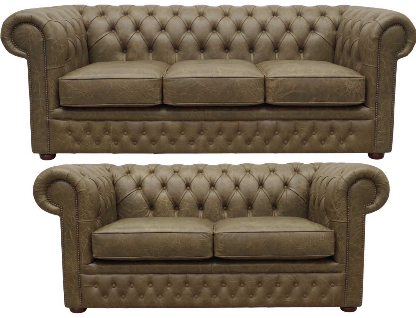The Durham Chesterfield 3 Piece Suite