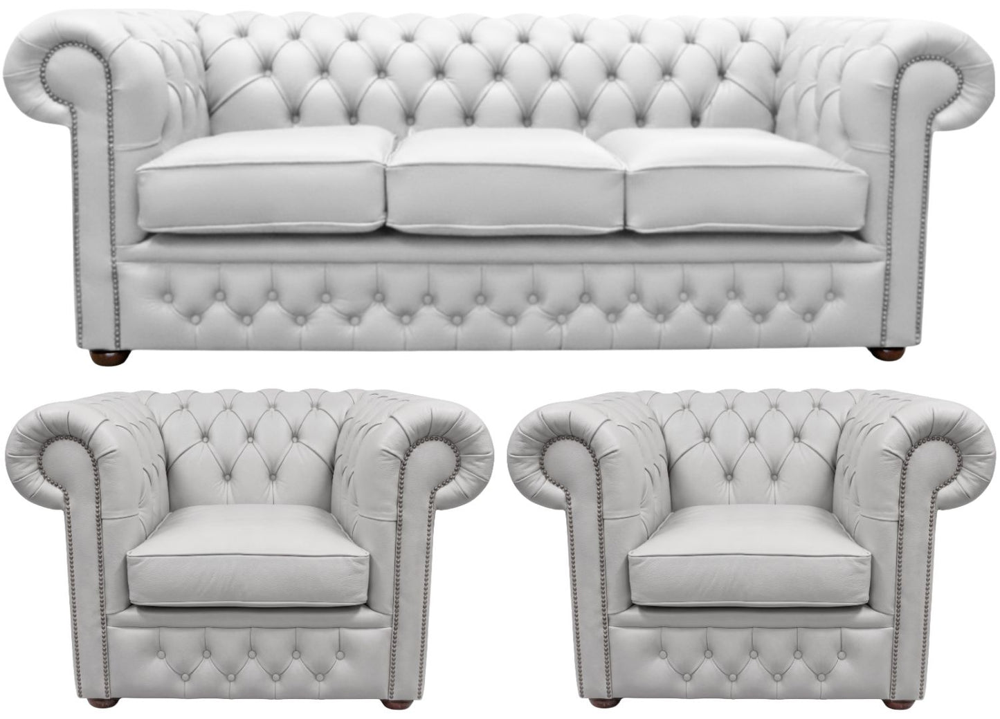The Durham Chesterfield 3 Piece Suite