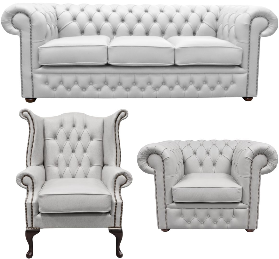 The Durham Chesterfield 3 Piece Suite