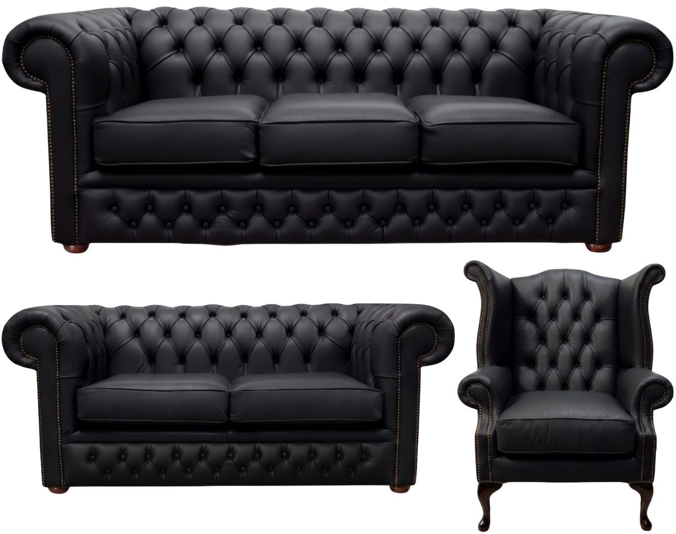 The Durham Chesterfield 3 Piece Suite
