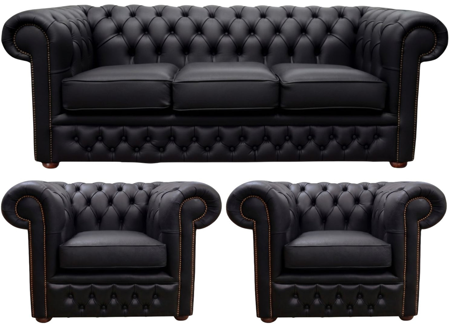 The Durham Chesterfield 3 Piece Suite