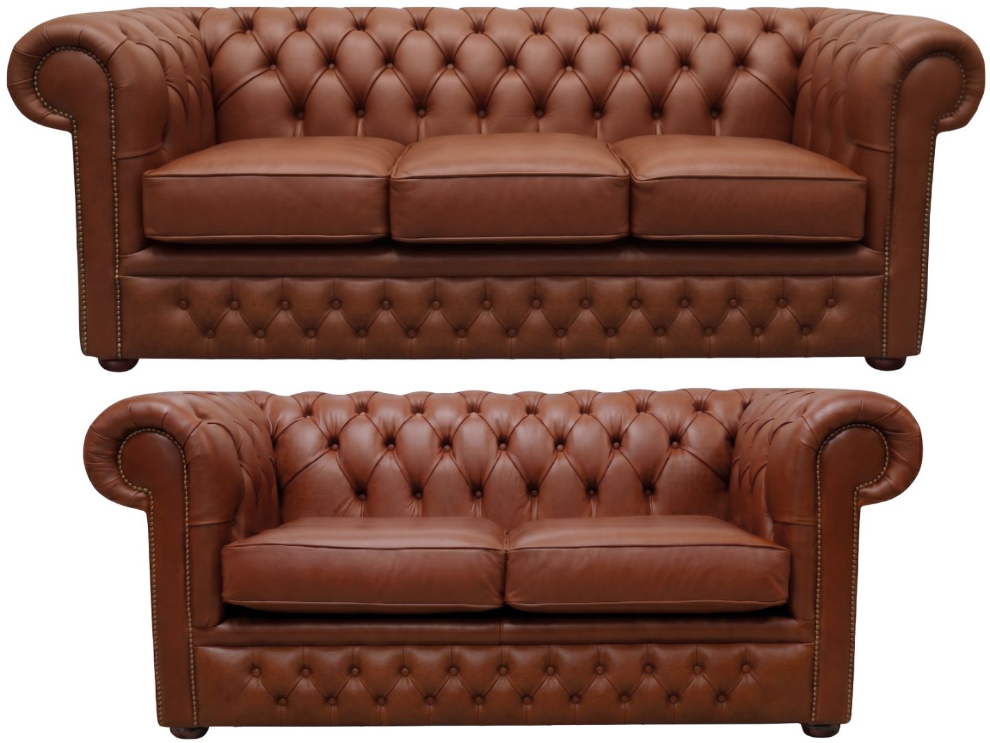 The Durham Chesterfield 3 Piece Suite