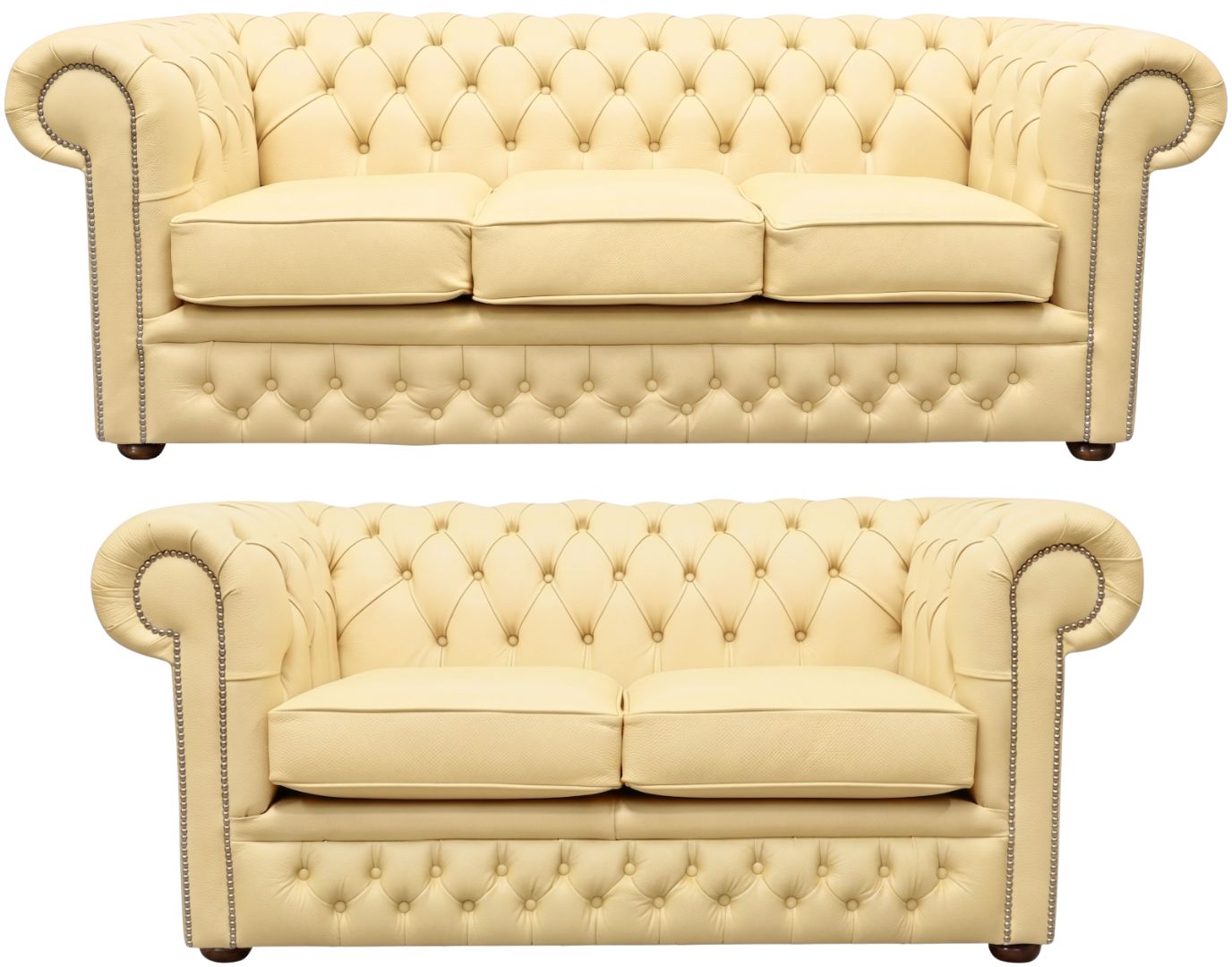 The Durham Chesterfield 3 Piece Suite