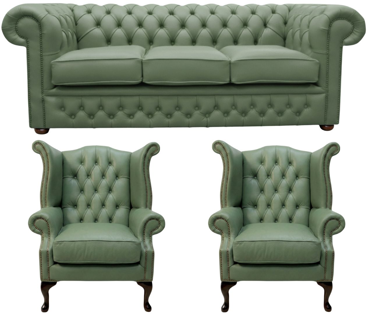 The Durham Chesterfield 3 Piece Suite