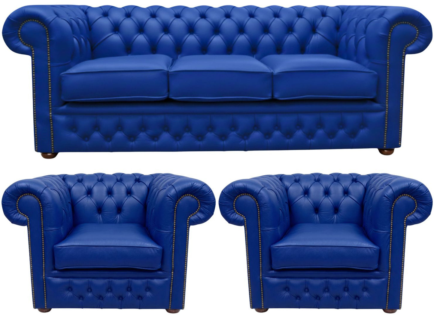 The Durham Chesterfield 3 Piece Suite