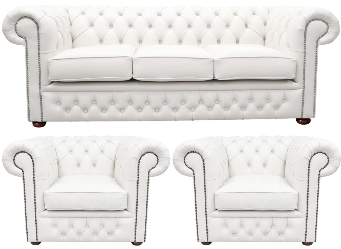 The Durham Chesterfield 3 Piece Suite