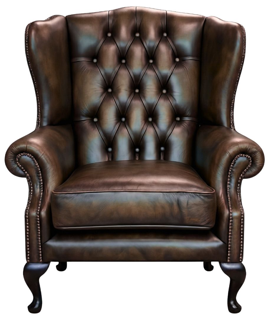 The Georgian Chesterfield Queen Anne Chair