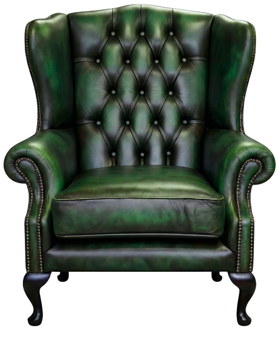 The Georgian Chesterfield Queen Anne Chair