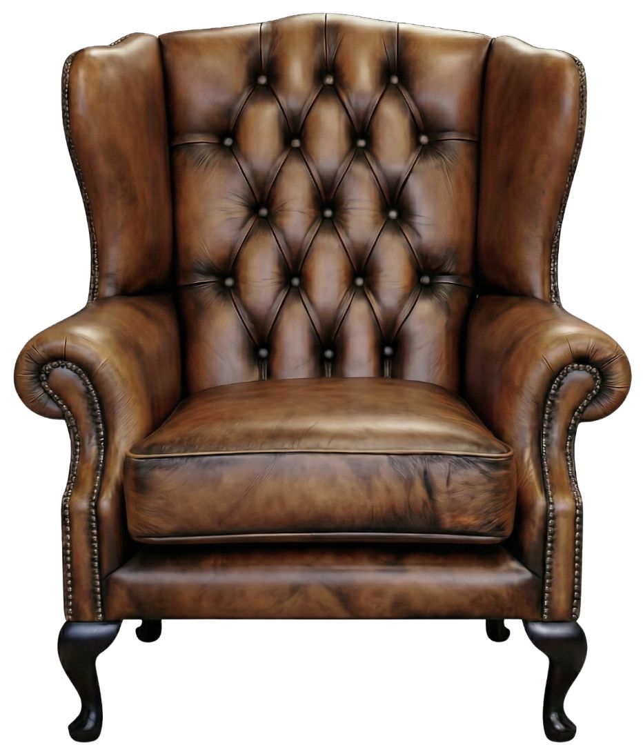 The Georgian Chesterfield Queen Anne Chair