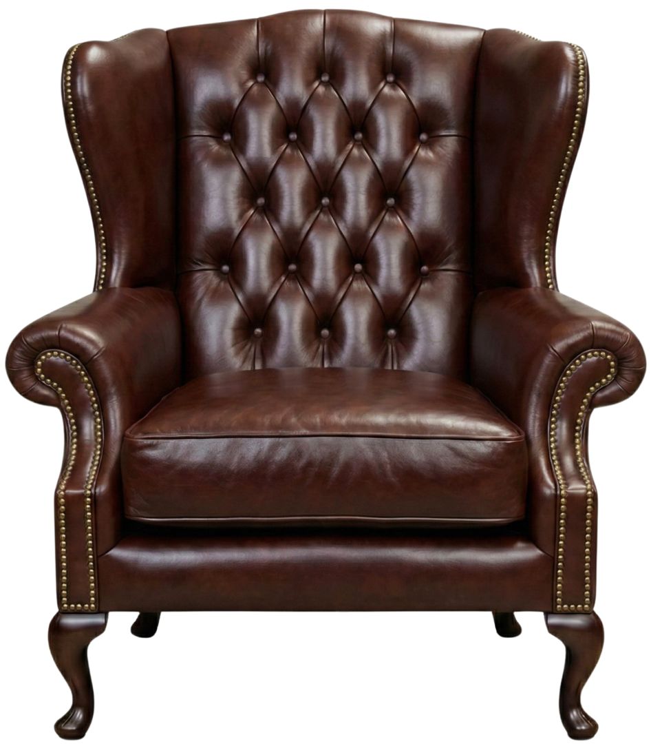 The Georgian Chesterfield Queen Anne Chair