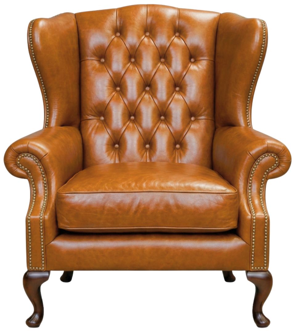 The Georgian Chesterfield Queen Anne Chair