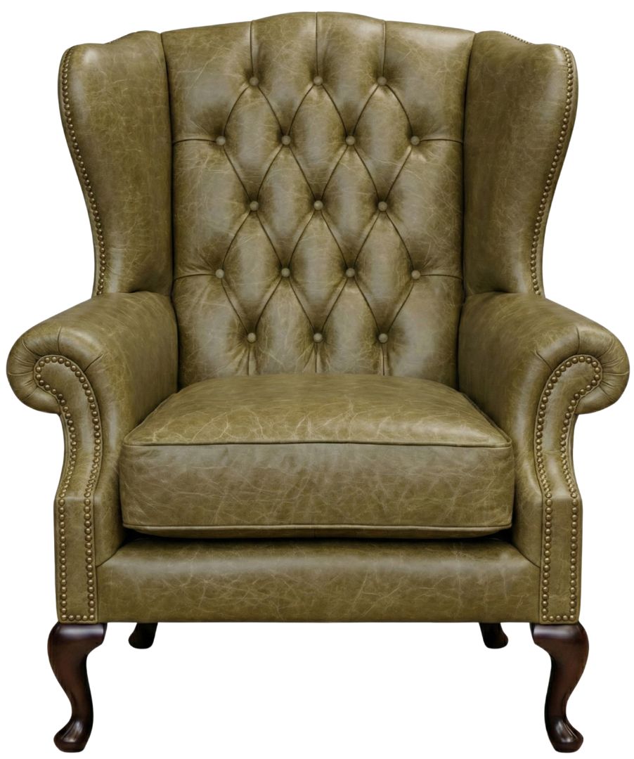 The Georgian Chesterfield Queen Anne Chair