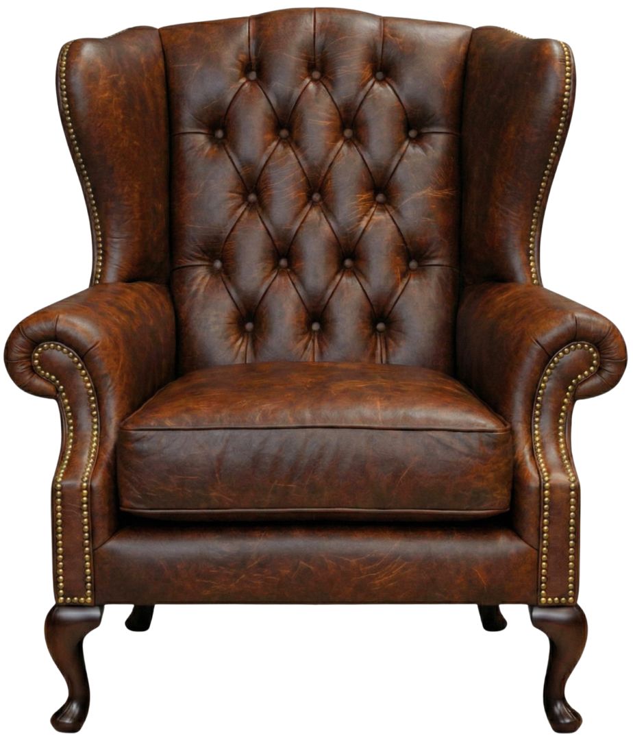 The Georgian Chesterfield Queen Anne Chair