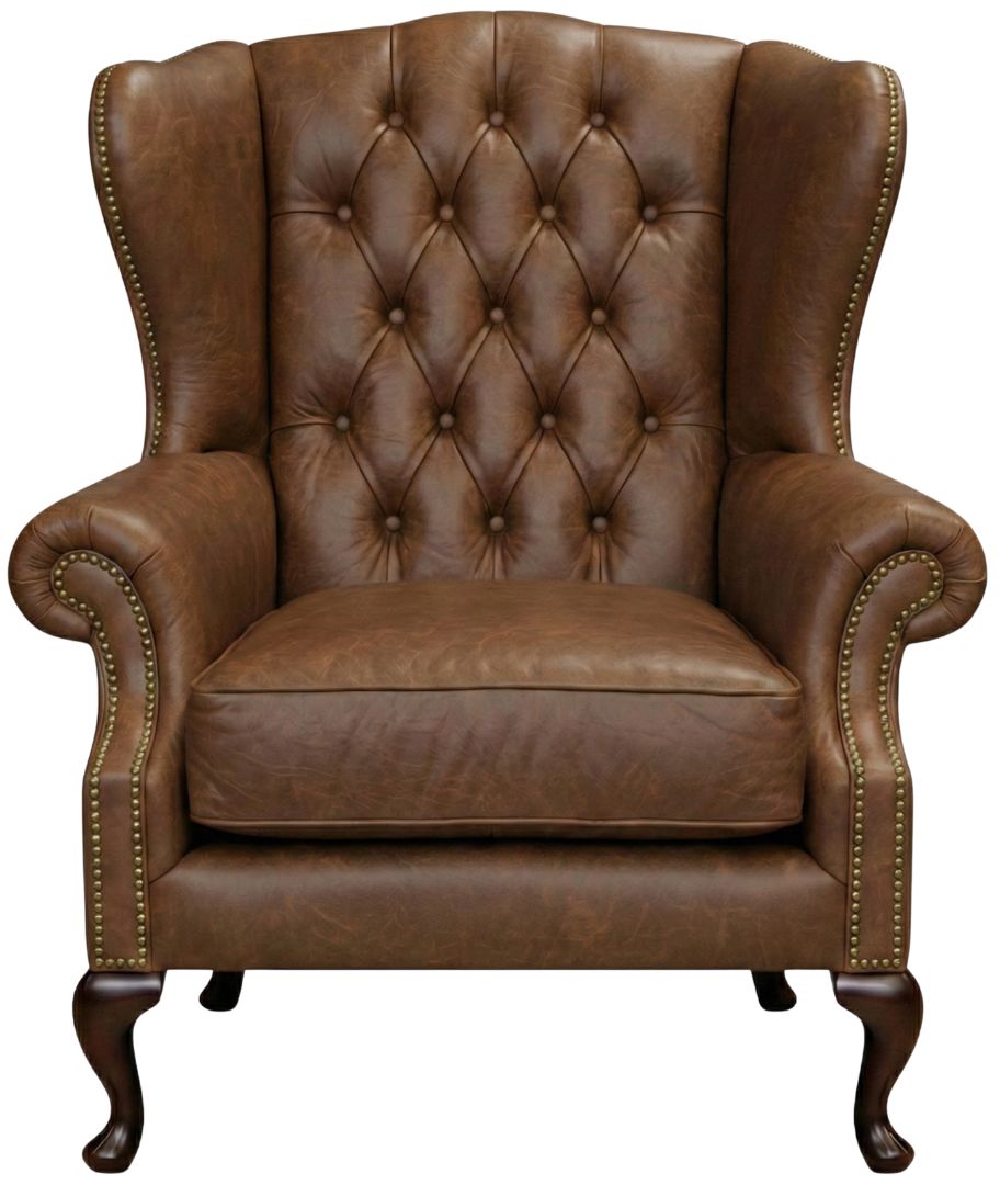 The Georgian Chesterfield Queen Anne Chair