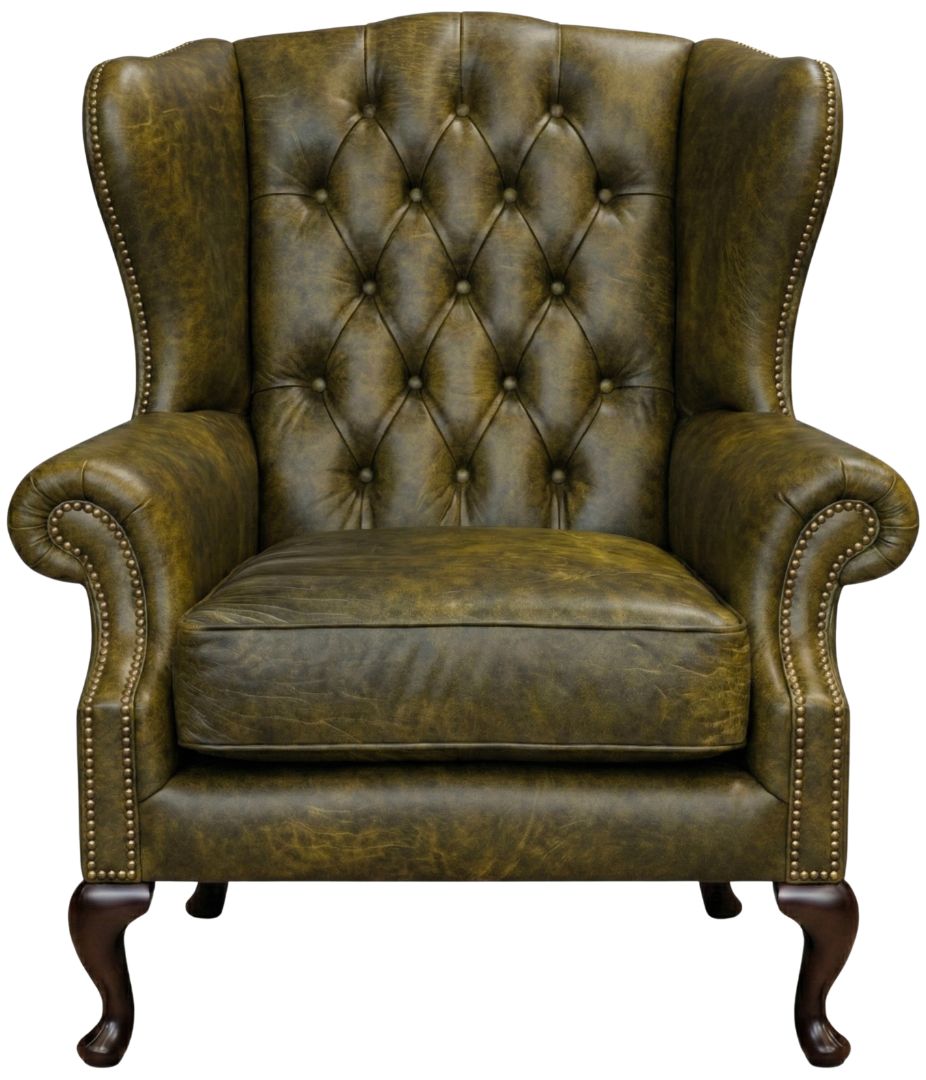 The Georgian Chesterfield Queen Anne Chair