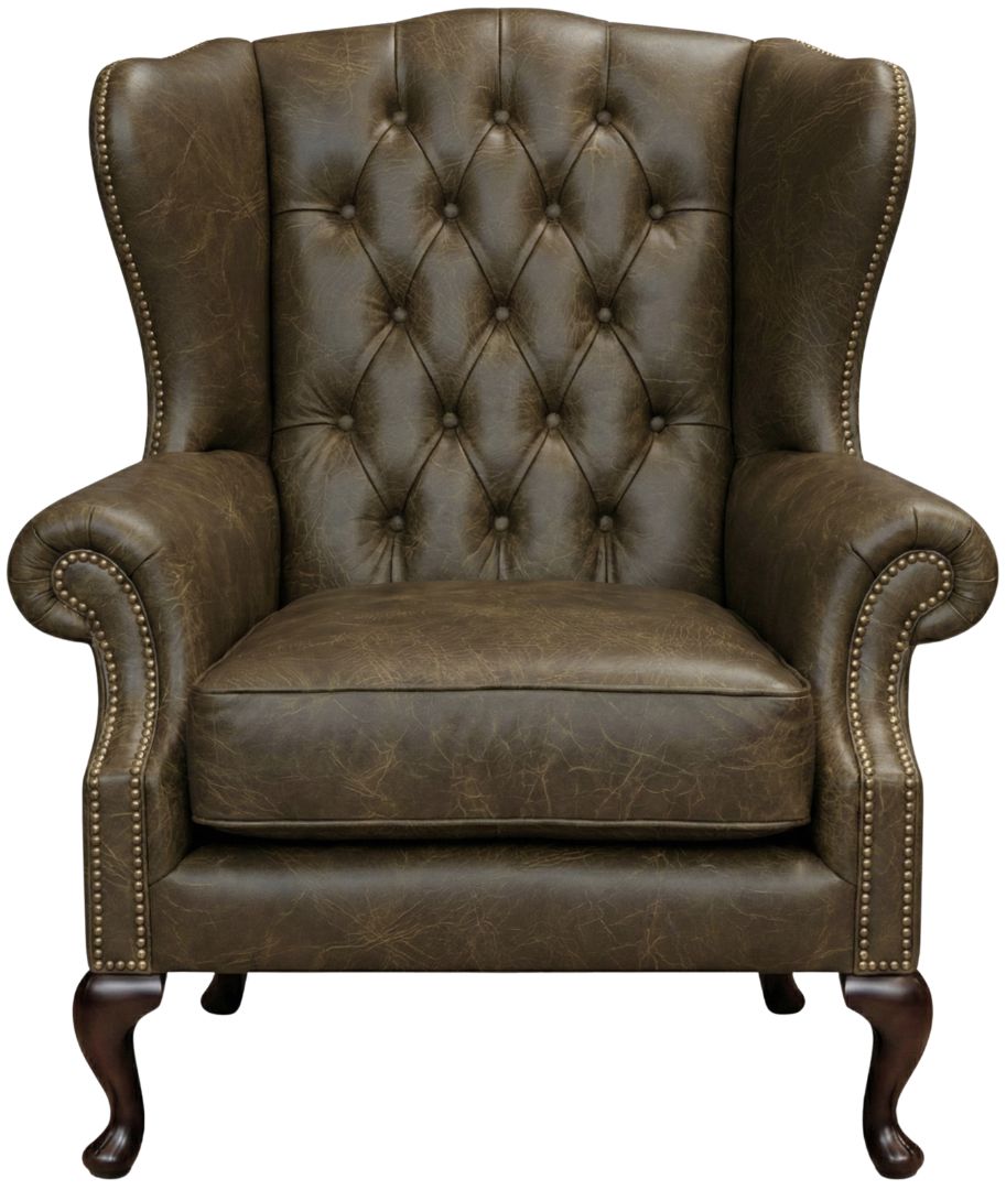 The Georgian Chesterfield Queen Anne Chair
