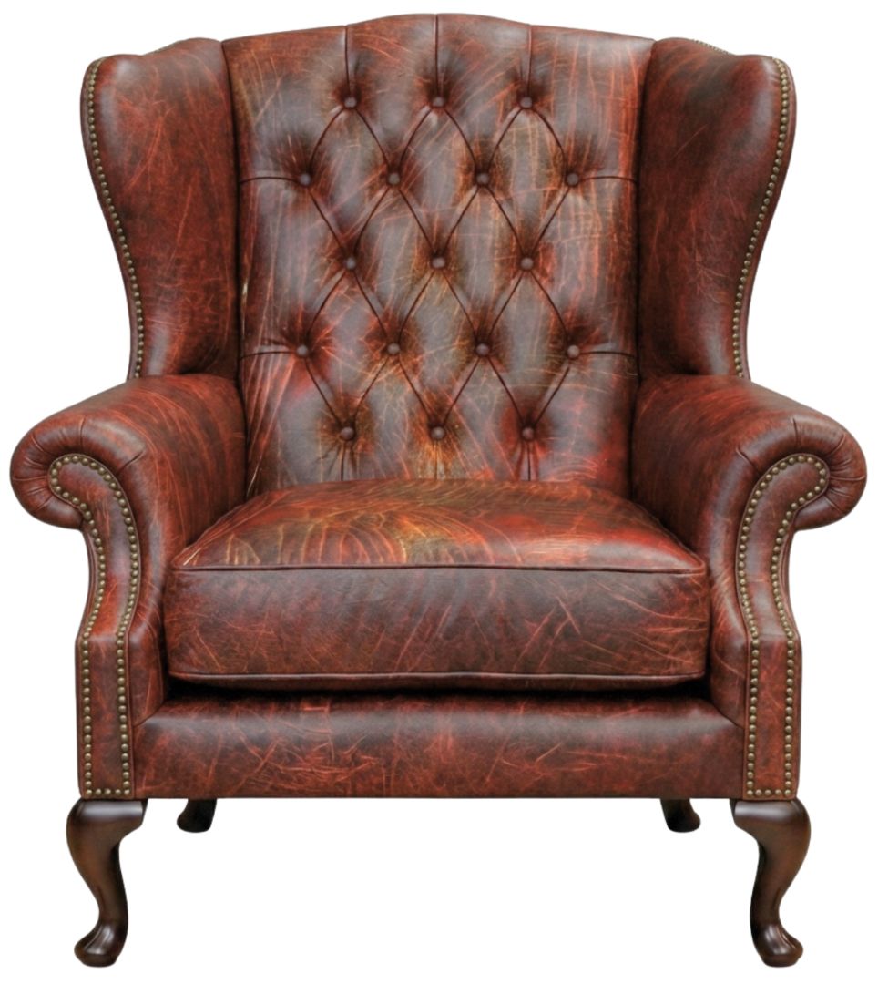 The Georgian Chesterfield Queen Anne Chair