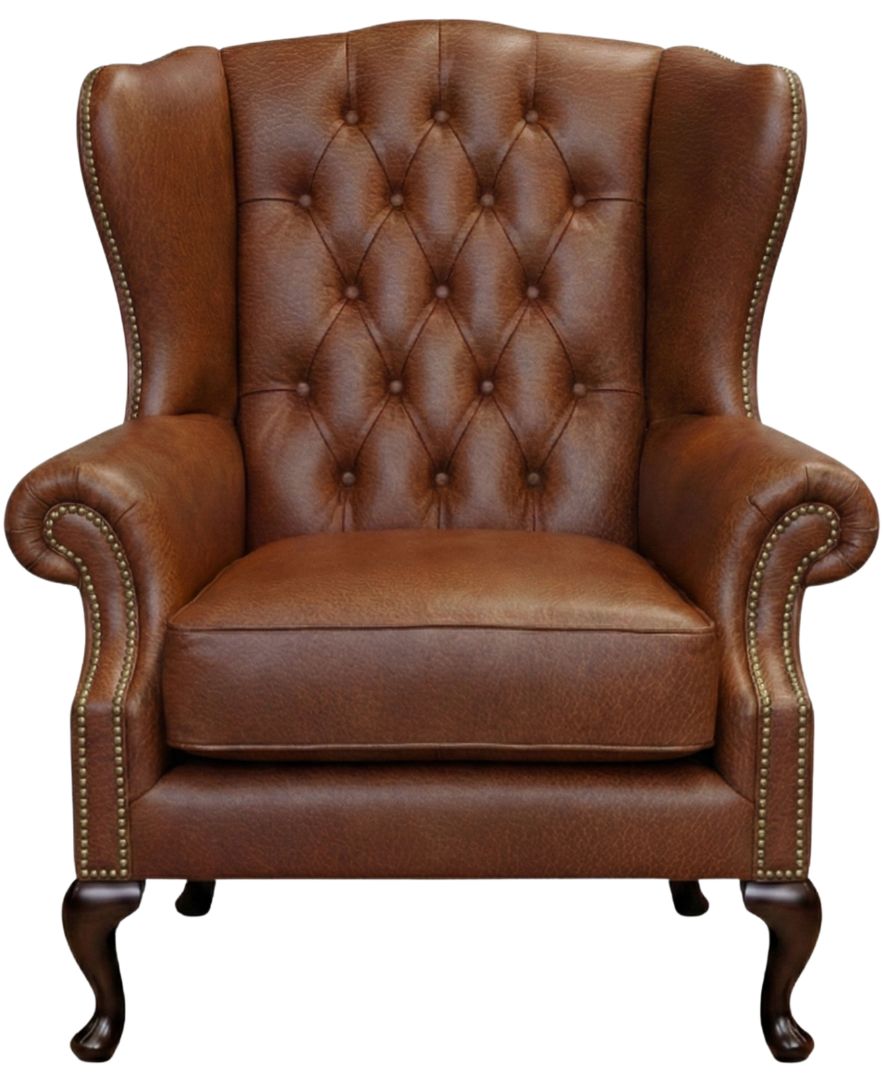 The Georgian Chesterfield Queen Anne Chair