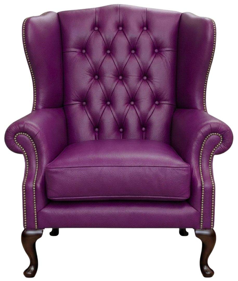The Georgian Chesterfield Queen Anne Chair