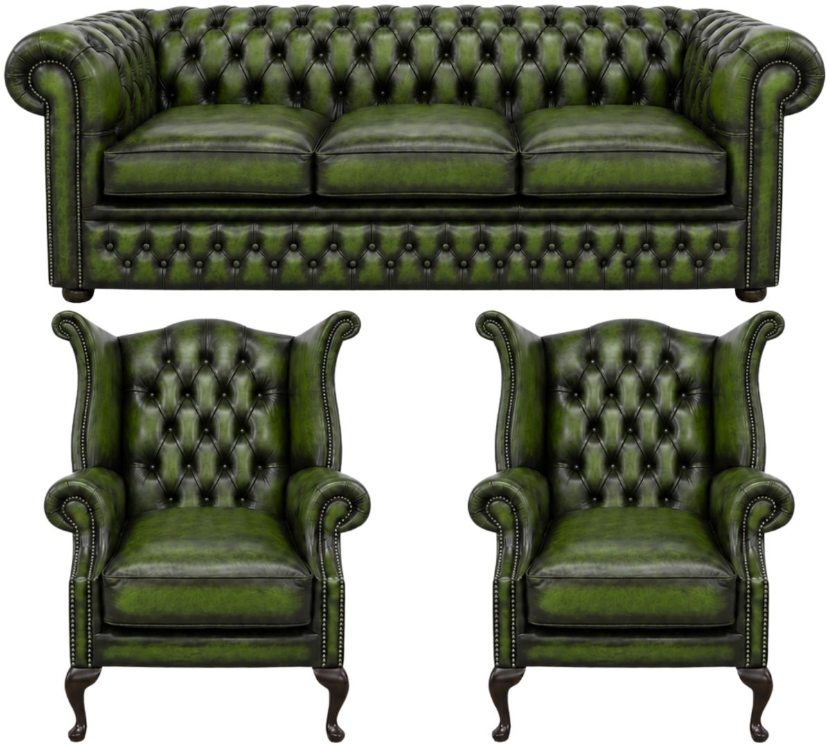 The Kensington Chesterfield 3 Piece Suite