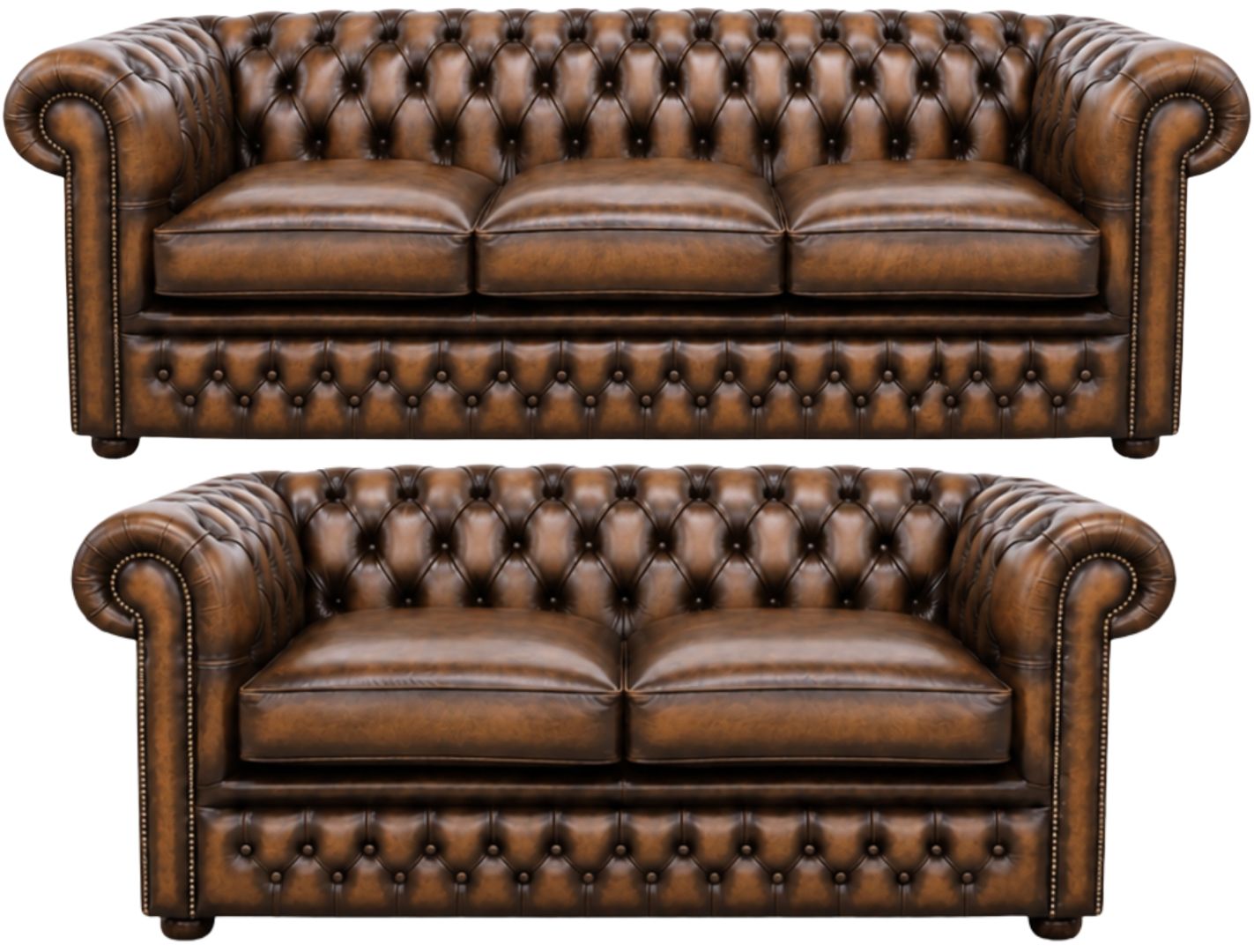 The Kensington Chesterfield 3 Piece Suite