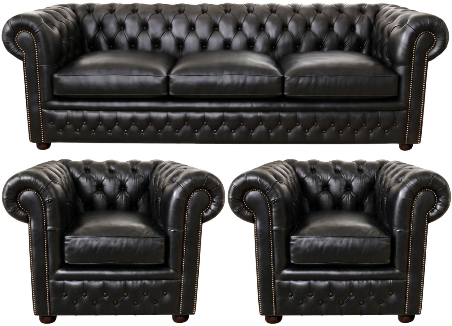 The Kensington Chesterfield 3 Piece Suite