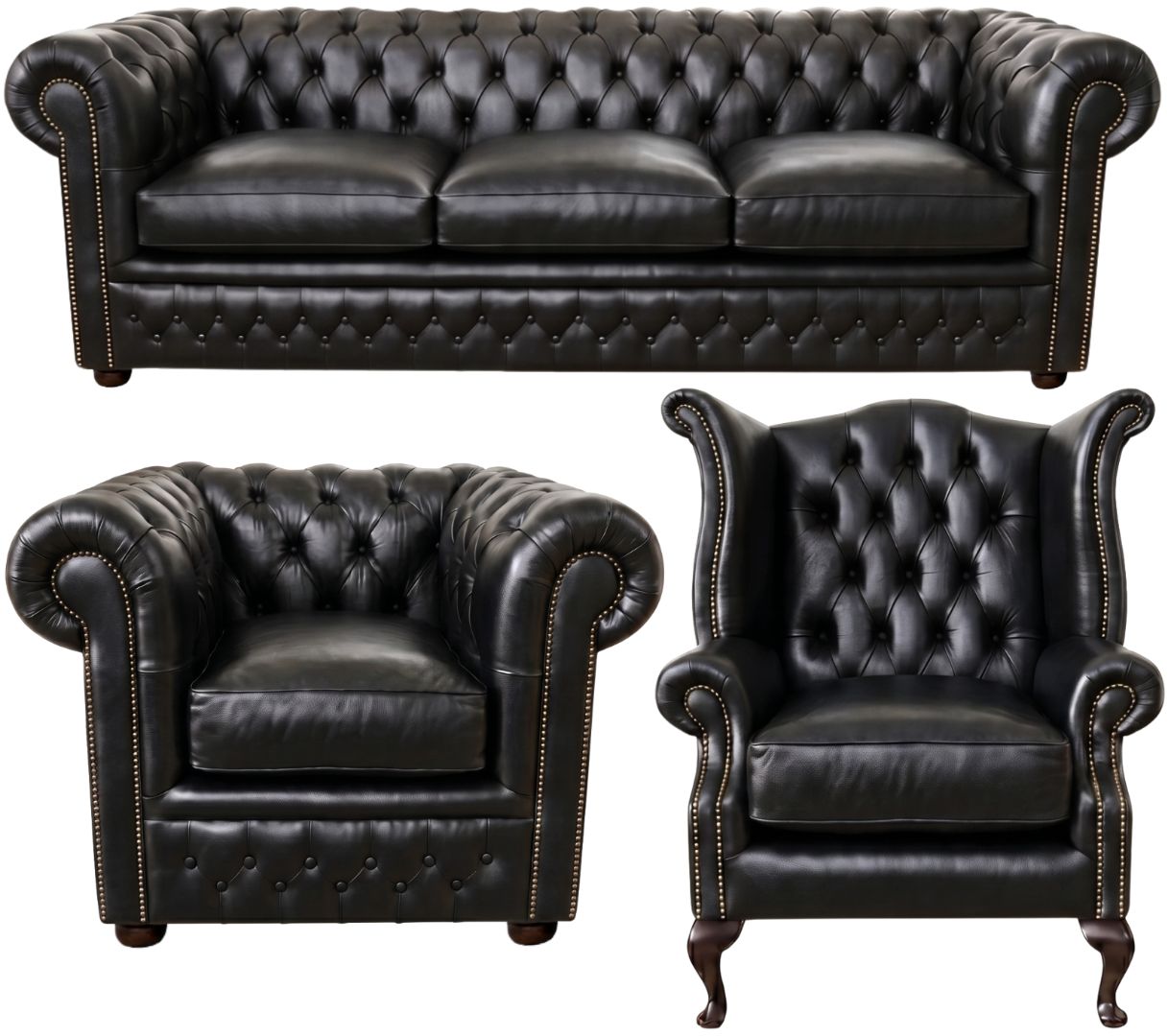 The Kensington Chesterfield 3 Piece Suite