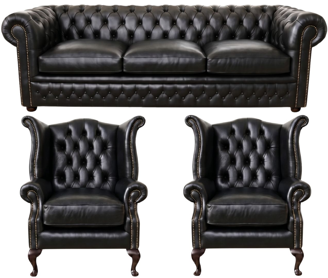 The Kensington Chesterfield 3 Piece Suite