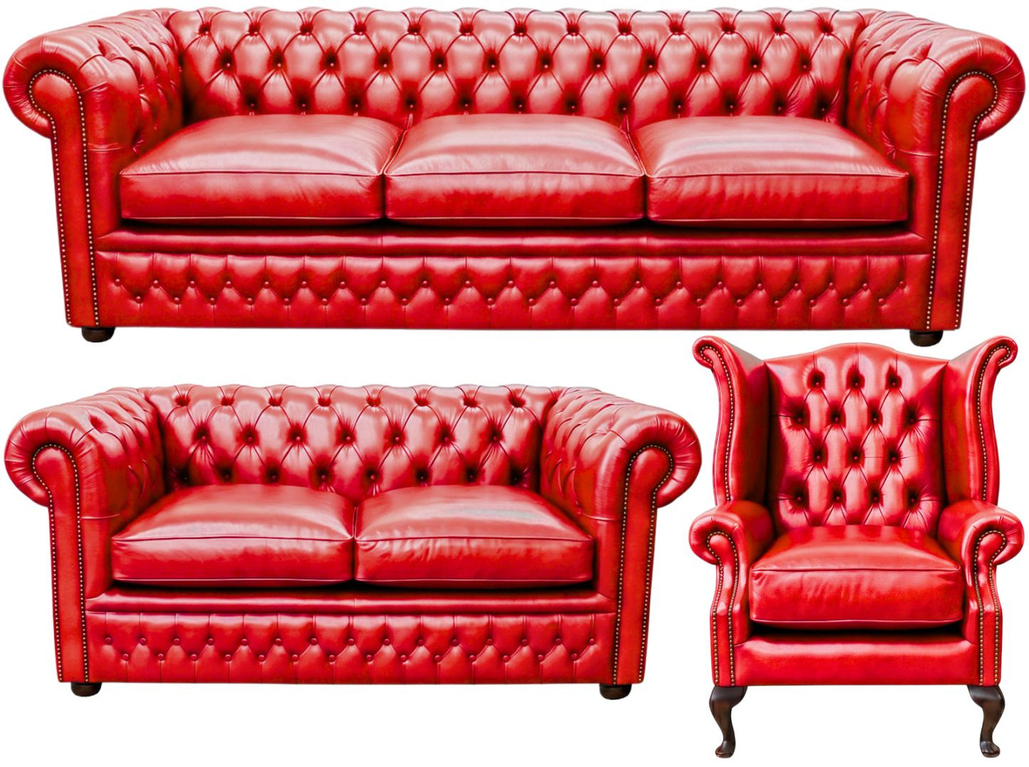 The Kensington Chesterfield 3 Piece Suite