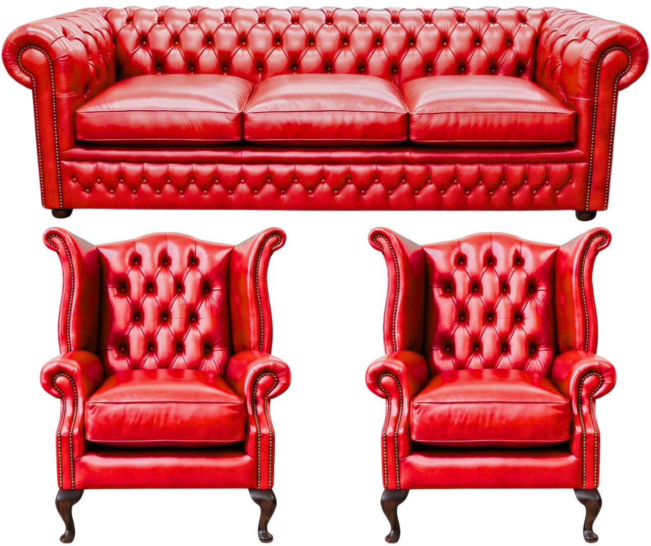 The Kensington Chesterfield 3 Piece Suite