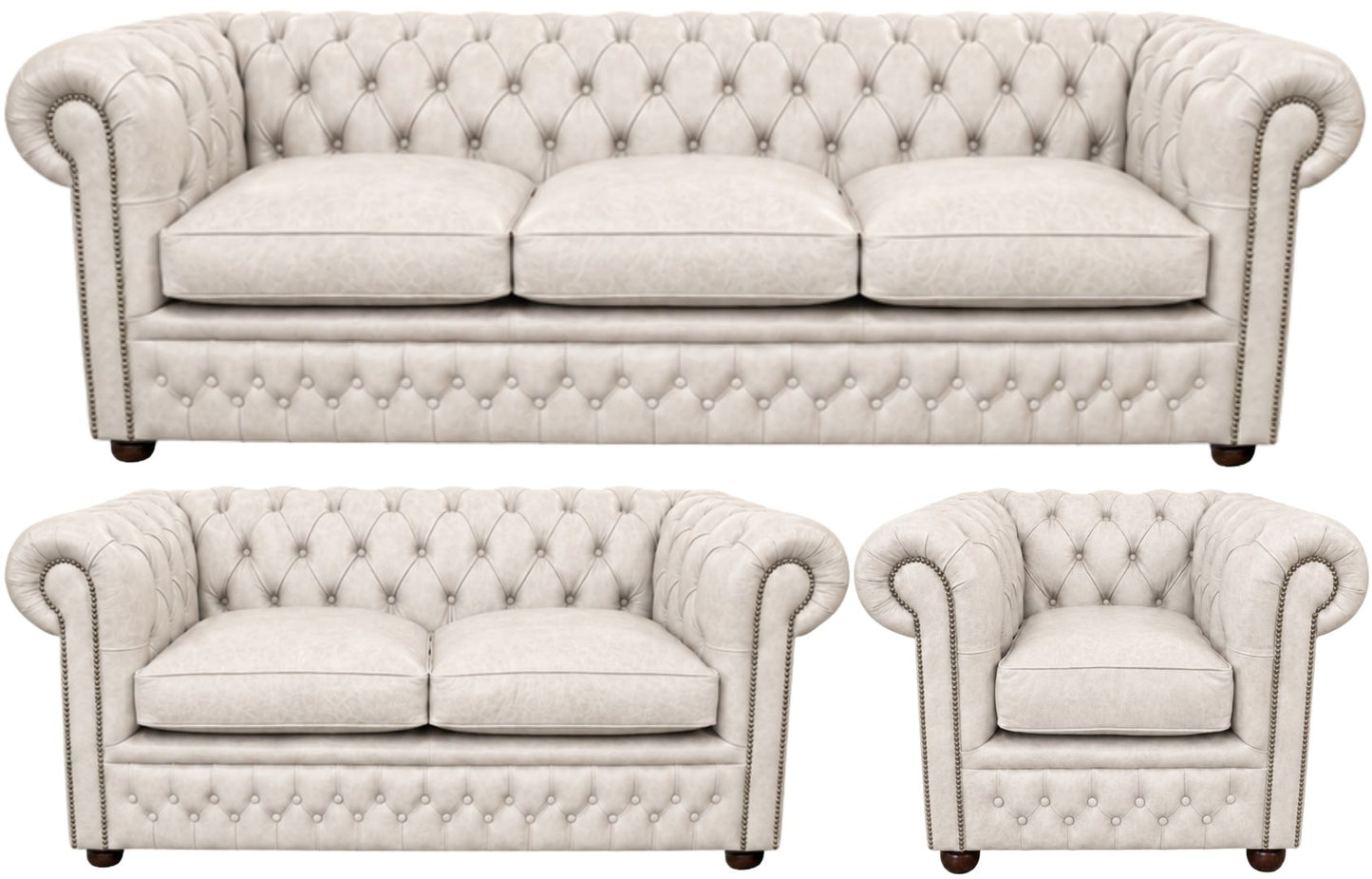 The Kensington Chesterfield 3 Piece Suite