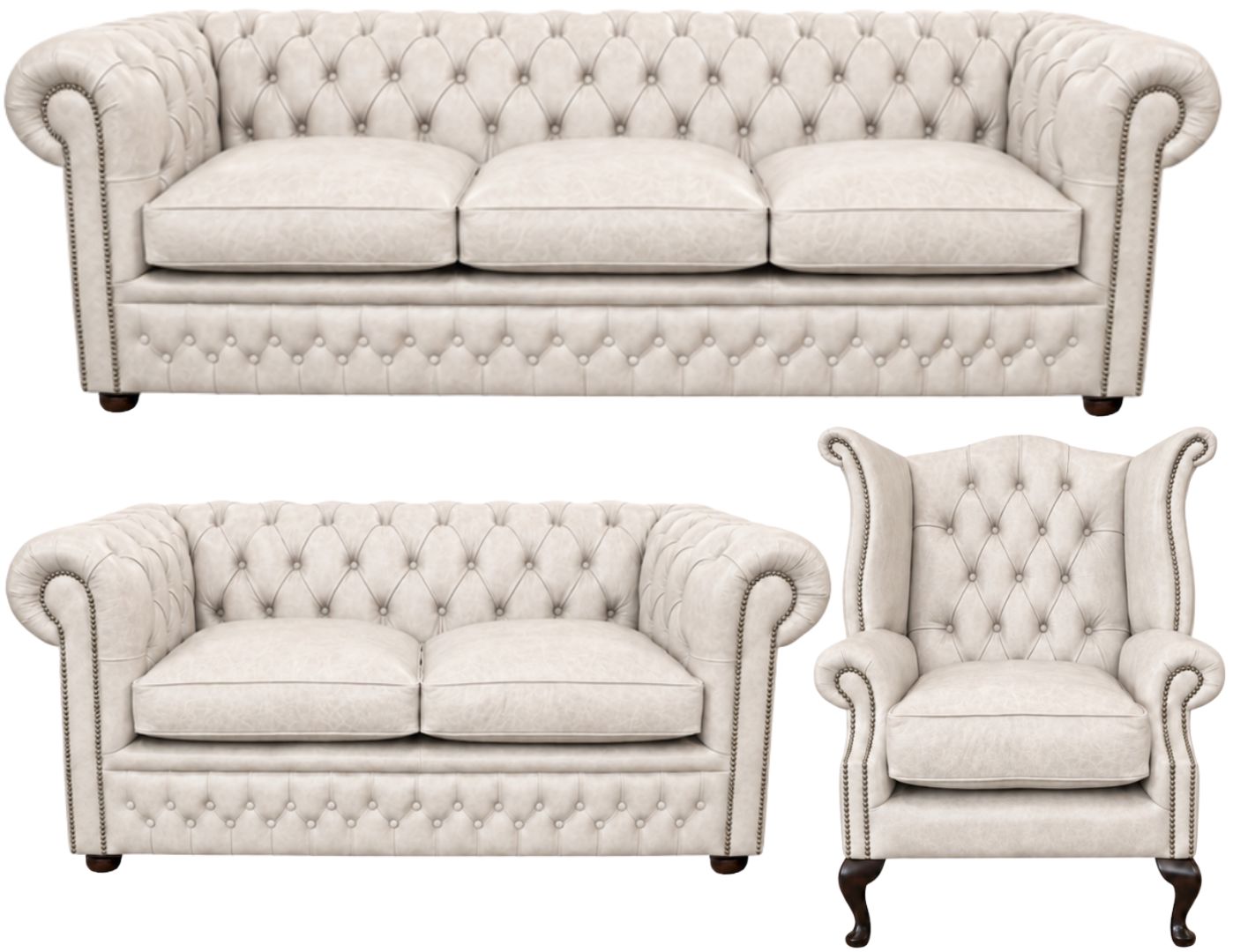 The Kensington Chesterfield 3 Piece Suite