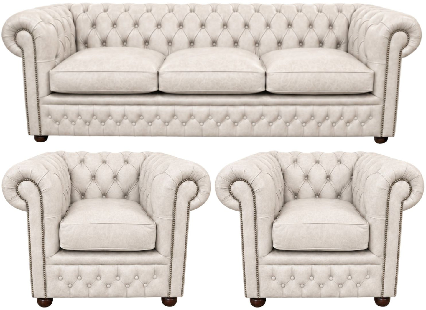 The Kensington Chesterfield 3 Piece Suite