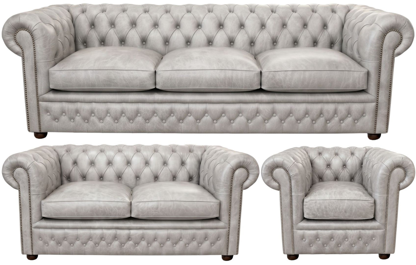 The Kensington Chesterfield 3 Piece Suite