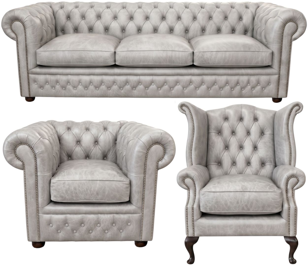 The Kensington Chesterfield 3 Piece Suite