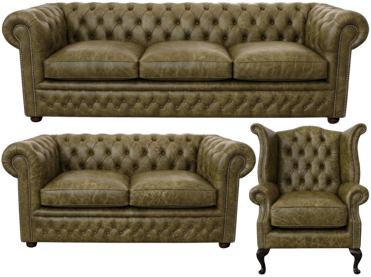 The Kensington Chesterfield 3 Piece Suite
