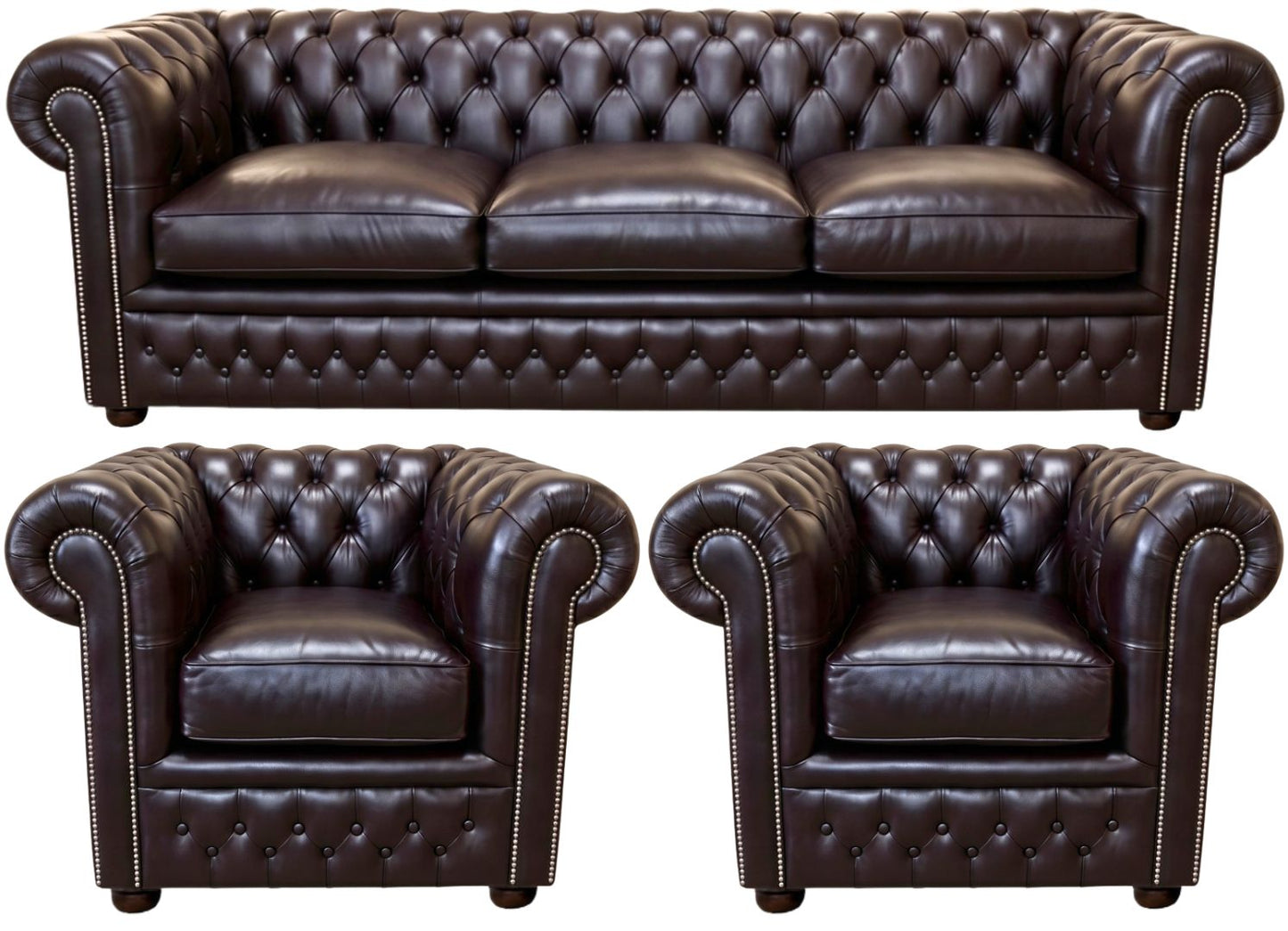 The Kensington Chesterfield 3 Piece Suite