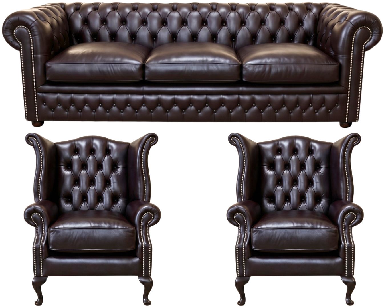 The Kensington Chesterfield 3 Piece Suite