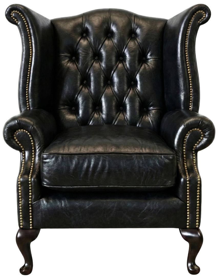 The Kensington Chesterfield Queen Anne Chair