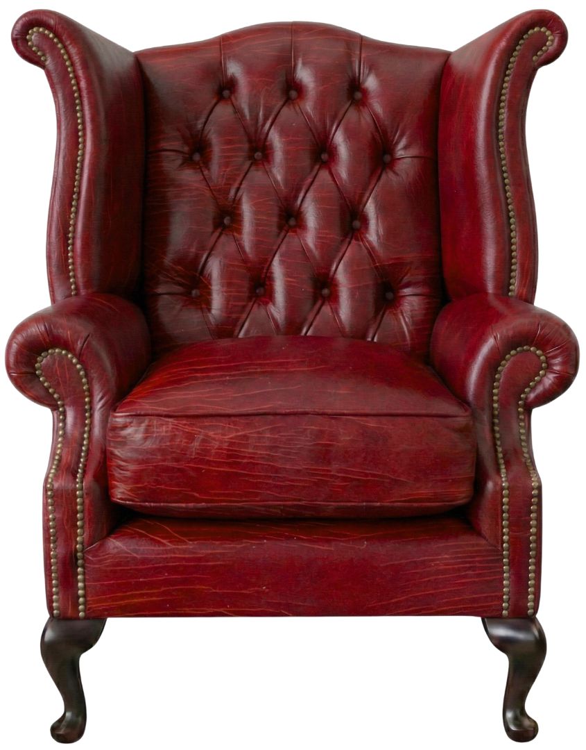 The Kensington Chesterfield Queen Anne Chair