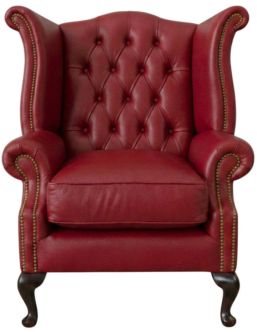 The Kensington Chesterfield Queen Anne Chair