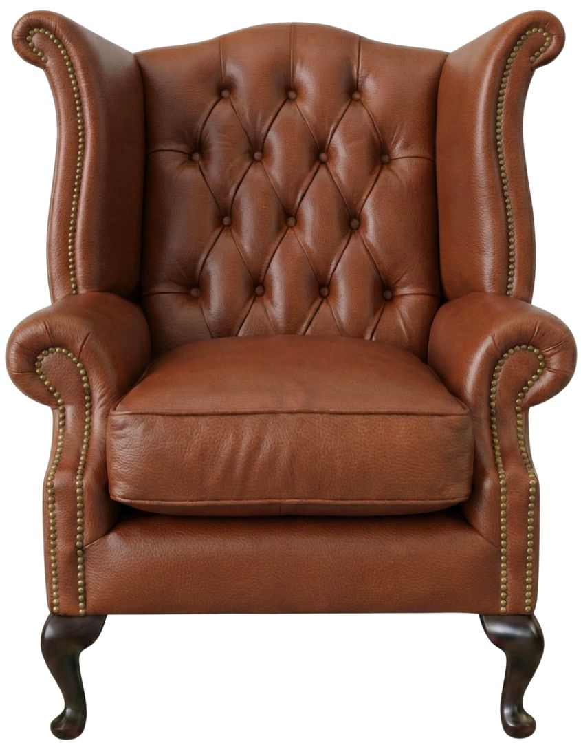 The Kensington Chesterfield Queen Anne Chair