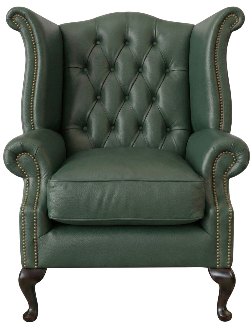 The Kensington Chesterfield Queen Anne Chair