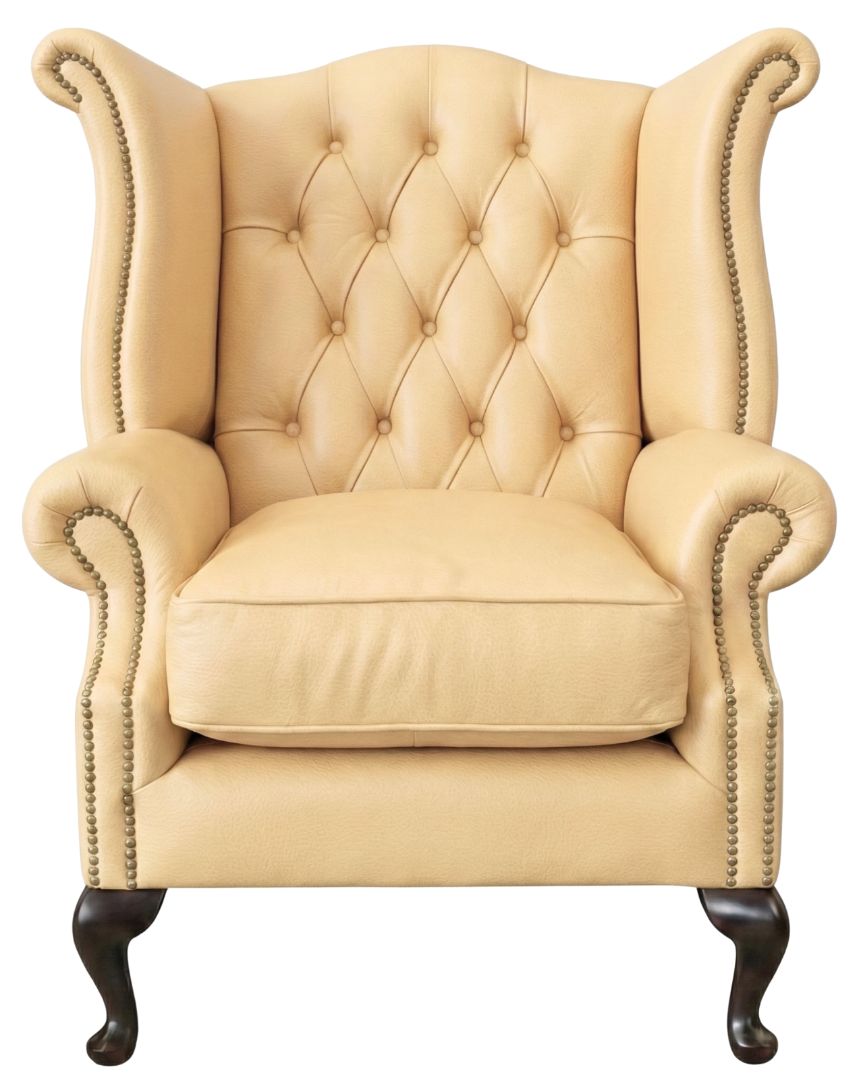The Kensington Chesterfield Queen Anne Chair