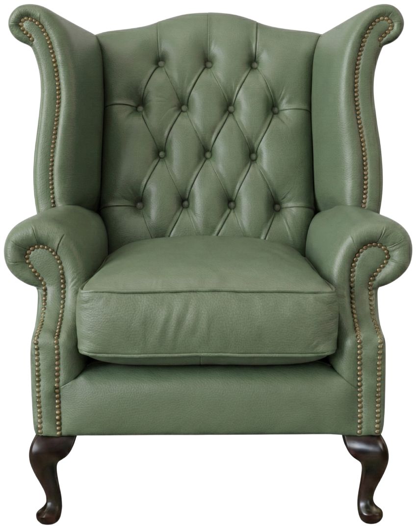 The Kensington Chesterfield Queen Anne Chair