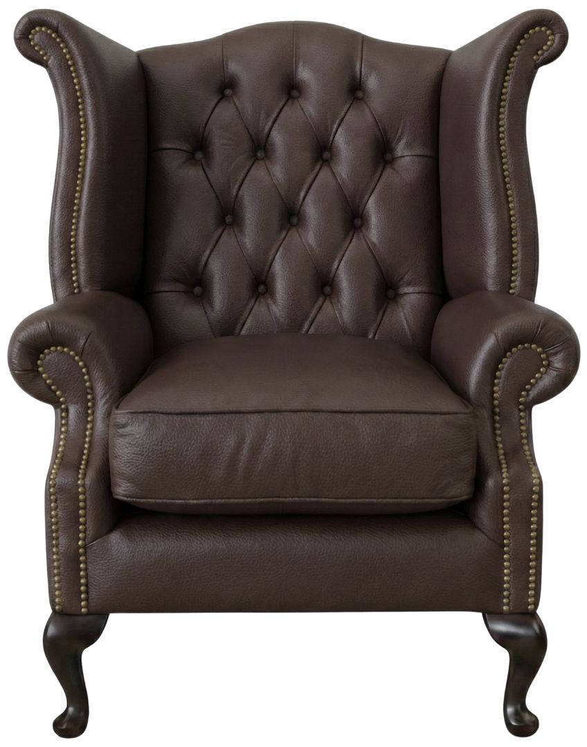 The Kensington Chesterfield Queen Anne Chair