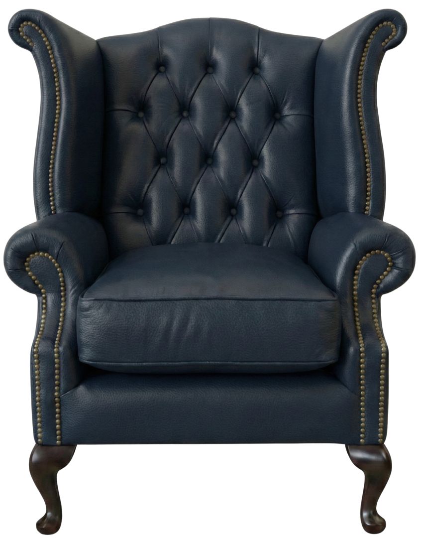 The Kensington Chesterfield Queen Anne Chair
