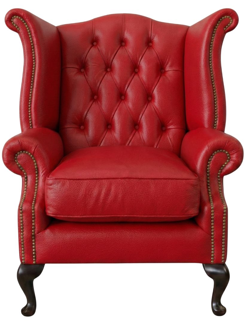 The Kensington Chesterfield Queen Anne Chair