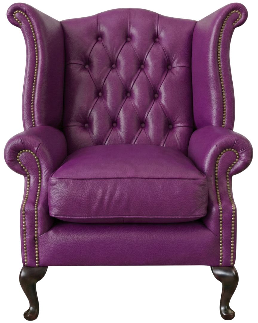 The Kensington Chesterfield Queen Anne Chair