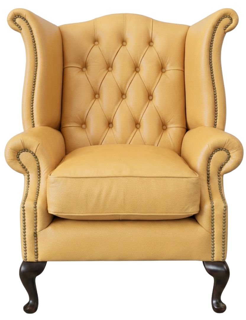 The Kensington Chesterfield Queen Anne Chair